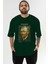 Van Gogh Self Portrait Ön Baskılı Oversize T-Shirt Erkek Kadın Bisiklet Yaka Pamuk Tişort 1