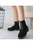 Bernishoes Kolly Siyah Süet Bağcıklı Bot 4