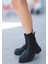Bernishoes Utag Siyah Cilt Bağcıklı Bot 1