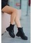 Bernishoes Utag Siyah Cilt Bağcıklı Bot 2