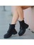 Bernishoes Utag Siyah Cilt Bağcıklı Bot 4