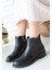 Bernishoes Moed Siyah Cilt Topuklu Bot 2