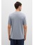Bisiklet Yaka Mavi Basic Tişört 0612865-86584 5