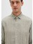 Çizgili Yeşil Gömlek 0211698-91114 7