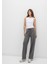 Geniş Paça Gri Basic Eşofman Altı 1011057-70096 2