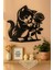 Çiçekli Yavru Kedi – 3D Duvar Dekoru 4