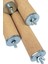 Venty 4'lü Pedikür Papağan Tüneği Çapı 36 mm | Macaw | Kakadu | Jako | Amazon | İskender | Kumlu Tünek - Zımpara Tünek 10
