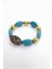 Turkuaz Renkli Zarif Bileklik, Şık Takı Parçası 3