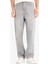 %100 Pamuk Baggy Fit Geniş Paça Jean Yıkamalı Pantolon F6670AX25SM 5