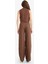 Wide Leg Çift Cepli Yüksek Bel Standart Boy Keten Karışımlı Pantolon E1986AX25AU 7