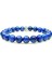 8 mm Doğal Lapis Taşlı Şık Bileklik, Lacivert Renk ve Zarif Tasarım Ile. 1