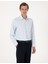 Erkek Açık Mavi Slim Fit Uzun Kollu Basic Gömlek 50316734-VR003 3