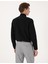 Erkek Siyah Slim Fit Uzun Kollu Basic Gömlek 50316734-VR046 5