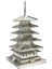 Yeni 3D Mini Üç Boyutlu Metal Çizgi Film Puzzle Yapboz Modeli (Yurt Dışından) 1