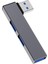 "3'ü 1 Arada USB Hub Type C Hub Otg USB 3.0/type-C 3.0 - 3 USB USB Ayırıcı Hub Hızı 5.0gbps 3 Port Pc Bilgisayar Dizüstü Bilgisayar Için " (Yurt Dışından) 1