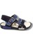 Şirinbebe 3002-20 Anatomik 3 Bant Kemer Tokalı Erkek Çocuk Sandalet Lacivert Mavi 31-36 2