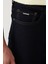 Erkek Lacivert Jean Pantolon Rinse Yıkamalı Tütün Dikişli Esnek Slim Fit A41y3511 6