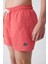 Kırmızı-beyaz Hızlı Kuruyan Baskılı Standart Boy Comfort Fit Mayo Deniz Şortu E003802 6
