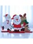 Yılbaşı Dekoru, Şenlikli Noel Baba Kardan Adam-Geyik Noel Noel Ağacı Kar Tanesi Ahşap El Sanatları Noel Süsleri Ekran Sahne (Yurt Dışından) 5