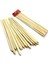 Bambu Adana Kebap Şişi Ahşap 25 Adet Yassı Çöp Şiş Kebap Şişi 30 Cm 1