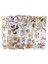 260 Parça Efemera Seti, Vintage Scrapbooking Malzemeleri Paketi, Vintage Kağıt ve Kağıt Çıkartmalar, Sanat El Sanatları Hediyeleri, Mektuplar (Yurt Dışından) 1