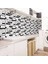 10 Adet Duvar Karosu Etiket Ev Banyo Mutfak Tuğla 3D Duvar Dekor Çıkartmaları Kiremit Sanatı Backsplash Duvar Dekorasyonu 30X30 cm (Yurt Dışından) 4