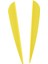 Arrows Vanes Dıy Okçuluk Okları Için 4 Inç Plastik Tüy Fletching 50 Paket (Sarı) (Yurt Dışından) 5
