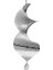 Açık Asılı Dekoratif Spiral Metal Rüzgar Ahenge, 3D Spiral Rüzgar Ahenge Bahçe Arka Bahçe Asılı Dekorasyon (Yurt Dışından) 1