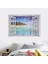 3D Okyanus Doğa Deniz Manzaralı Duvar Pencere Ev Dekor Etiket Odası Resim Poster Sanatı (Yurt Dışından) 4