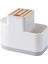 Çok Fonksiyonlu Çatal Bıçak Takımı Süzgeç ve Organizatör Bıçak Tutucu Mutfak Eşyaları Tutucu Caddy Tezgah Çubuklarını Kaşık (Yurt Dışından) 1