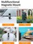 Sunnylıfe INSTA360 X4 Için Kamera Montajı Manyetik Montaj Tabanı Sapı Açısı Ayarlanabilir Masaüstü Montaj Aksesuarları (Yurt Dışından) 2