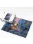 500 Parça Puzzle Mavi Güller ve Fenerli Duvar Bahçe Sanatı 3