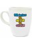 Bir Insan Ya Nettir Ya Göttür Krem Oval Kupa - Hediyelik Kupa Fincan Mug 1