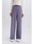 Fit Wide Leg Geniş Paça Sporcu Eşofman Altı Cepli Standart Boy Skuba Dalgıç Kumaş D8316AX25SP 4