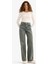Straight Wide Yüksek Bel Uzun Jean Yıkamalı Pantolon D4316AX25AU 1