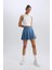 Fit Sporcu İçi Taytlı Mini Tenis Eteği A2514AX25SP 4
