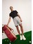 Fit Slim Fit Dar Kesim Sporcu Dokuma Şort D9249AX25SP 2