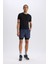Fit Slim Fit Dar Kesim Sporcu Taytlı Şort E2759AX25SM 5