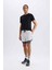 Fit Slim Fit Dar Kesim Sporcu Taytlı Şort E2760AX25SM 3