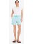 Çizgili File Astarlı Kısa Boy Deniz Şortu U0024AZ25HS 1