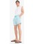 Çizgili File Astarlı Kısa Boy Deniz Şortu U0024AZ25HS 2