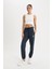Fit Standart Fit Sporcu Jogger İnce Eşofman Altı Beli Bağcıklı Cepli Baskılı D7138AX25SP 5