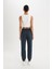 Fit Standart Fit Sporcu Jogger İnce Eşofman Altı Beli Bağcıklı Cepli Baskılı D7138AX25SP 8