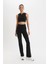 Fit Flare Fit İspanyol Paça Beli Saran Pamuklu Sporcu Eşofman Altı C5275AX25SP 1