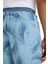 Fit Regular Fit Desenli Esnek Dokulu Deniz Şortu D9630AX25HS 6