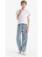 Erkek Çocuk Loose Fit Düz Paça Jean Pantolon F3379A825AU 3