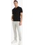 Slim Fit Dar Kesim Dar Paça Cepli Dokulu Pantolon E7959AX25AU 2