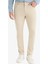 Slim Fit Dar Kesim Dar Paça Cepli Dokulu Pantolon E7959AX25AU 4