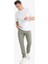 Slim Fit Dar Kesim Dar Paça Cepli Dokulu Pantolon E7959AX25AU 2