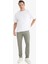 Slim Fit Dar Kesim Dar Paça Cepli Dokulu Pantolon E7959AX25AU 3